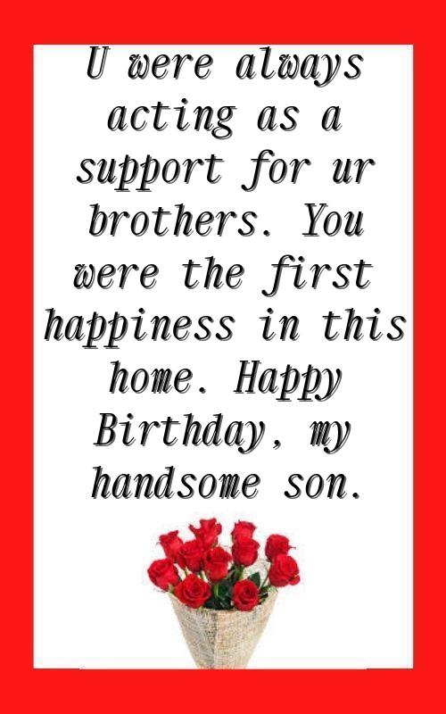 quotes about son birthday
